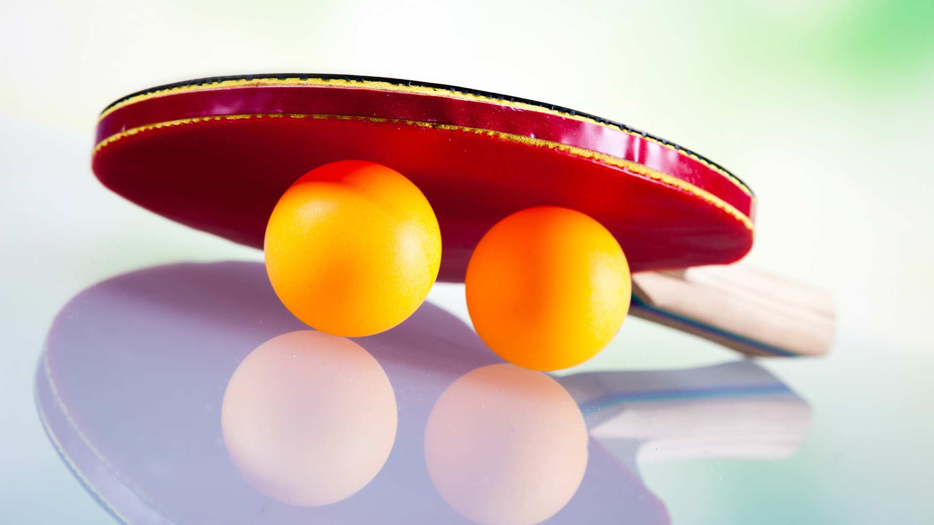 Raquettes de ping pong