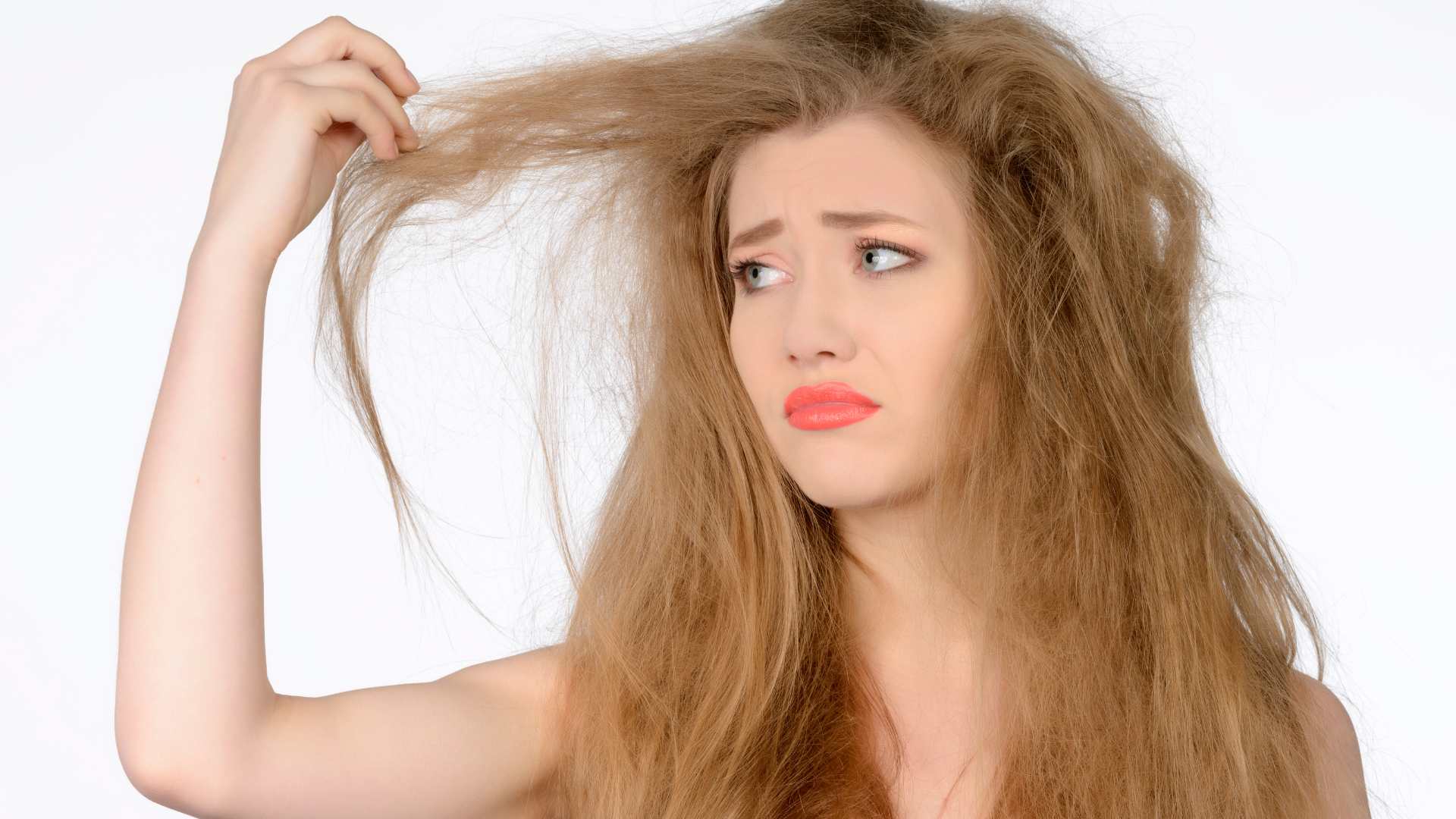 Une perte de cheveux chez une femme