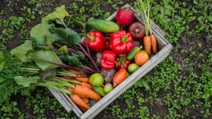 Panier de fruits et légumes