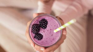 Smoothie à la mure