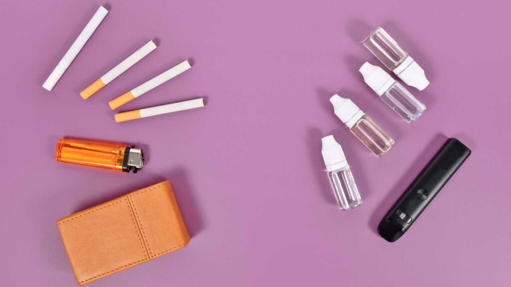 Vape VS cigarette traditionnel 